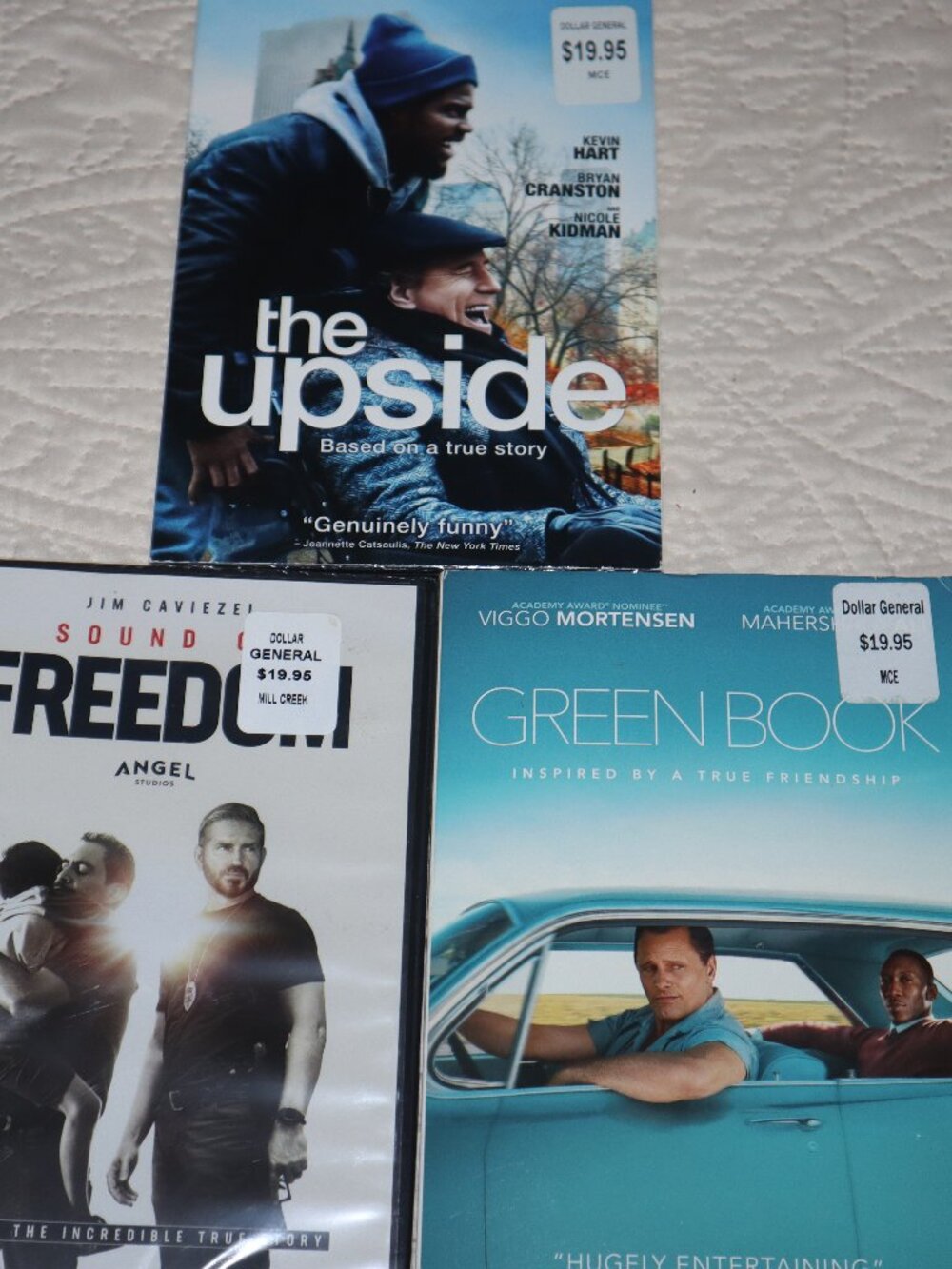 3 NWT DVDs Movie Night Lionsgate Universal Date Night True Story